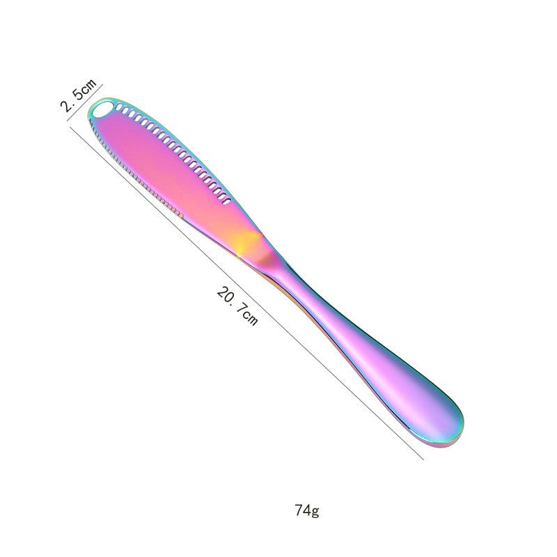 Cheese Butter Dessert Sauce Knife Smear Stainless Steel